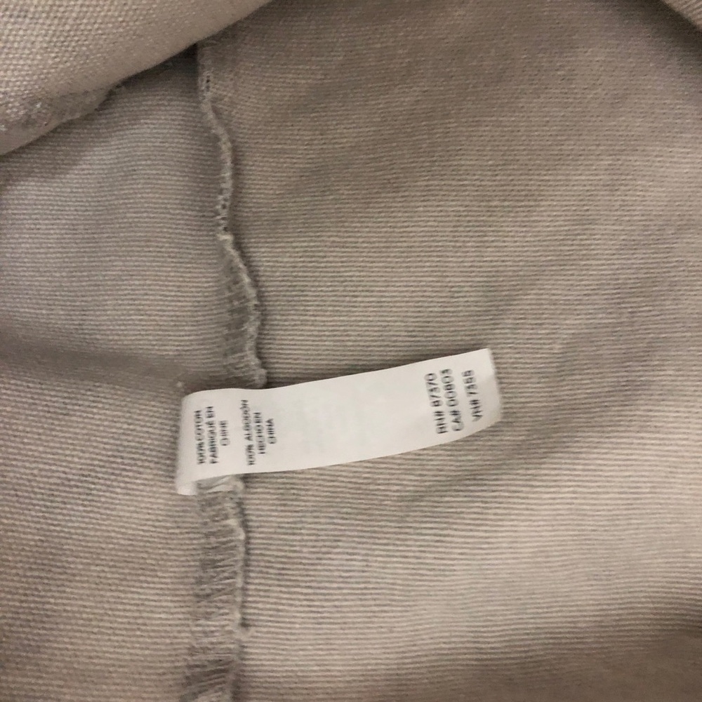ALO Yoga Gray & White Tie-Dye Canvas Tote - Picture 4 of 4